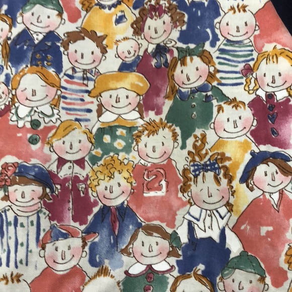 Ladies Vest with children faces Size Small - Picture 2 of 8